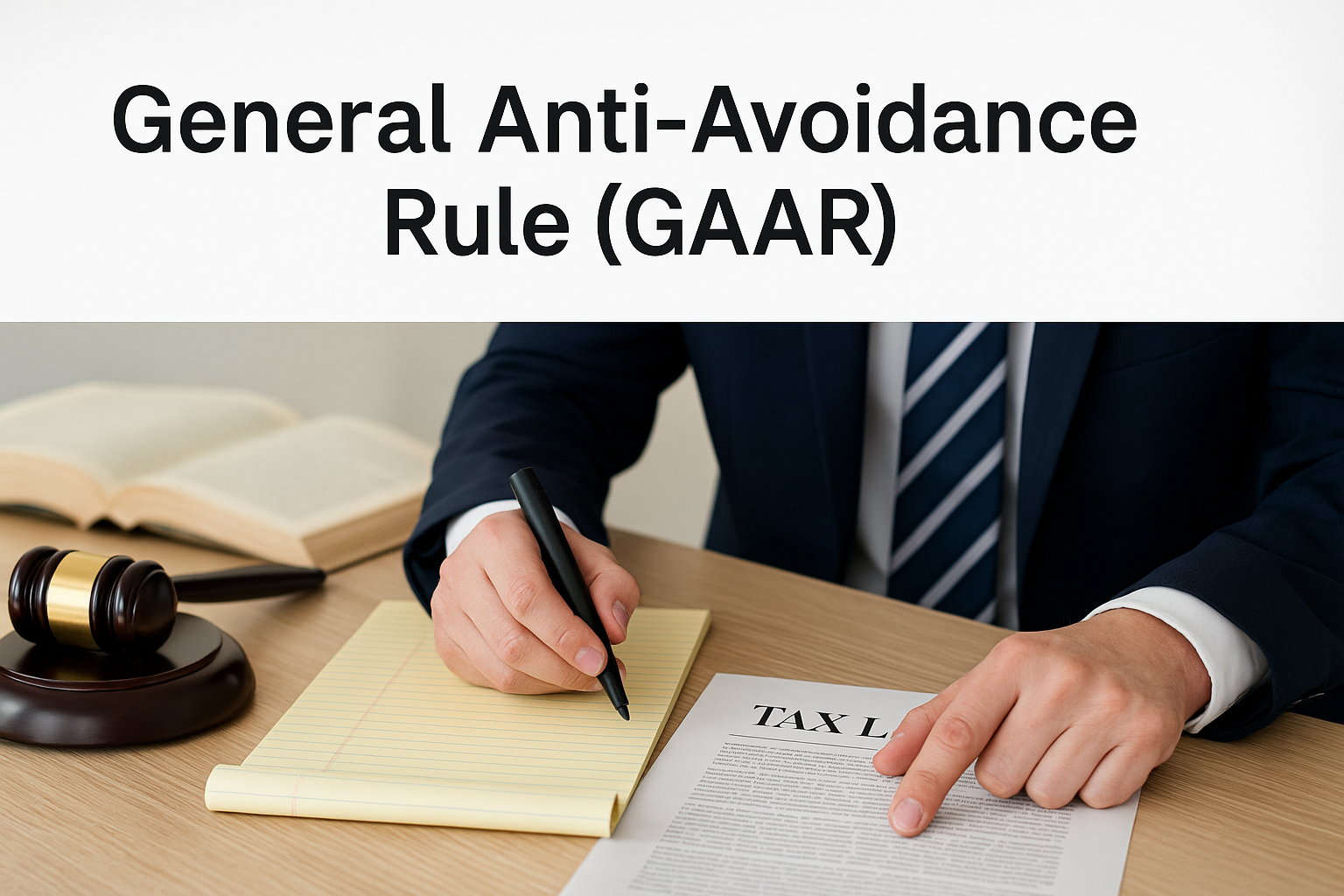General Anti-Avoidance Rule (GAAR)
