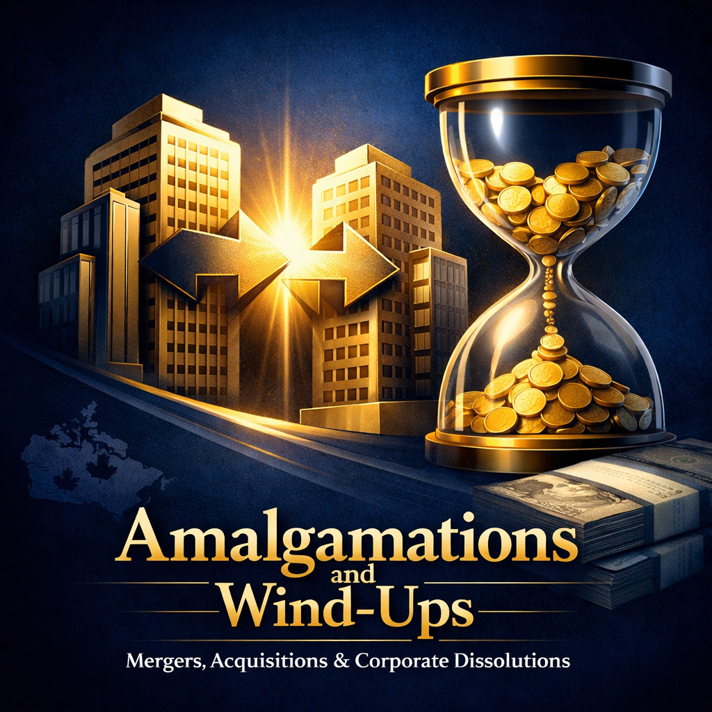 Amalgamations and Wind-ups