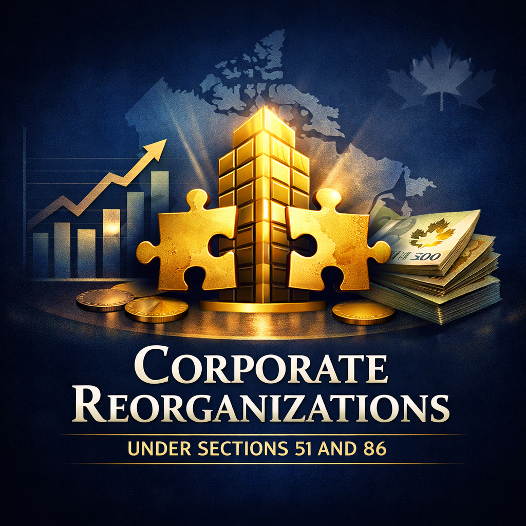 Corporate Reorganizations Under Sections 51 and 86